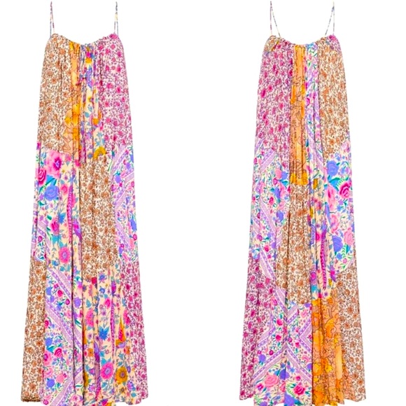 🆕✨ SPELL RENEW PATCHWORK STRAPPY MAXI 💟 - Picture 8 of 8